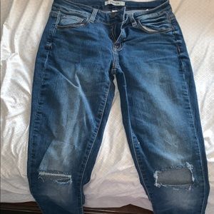 Medium wash jeans